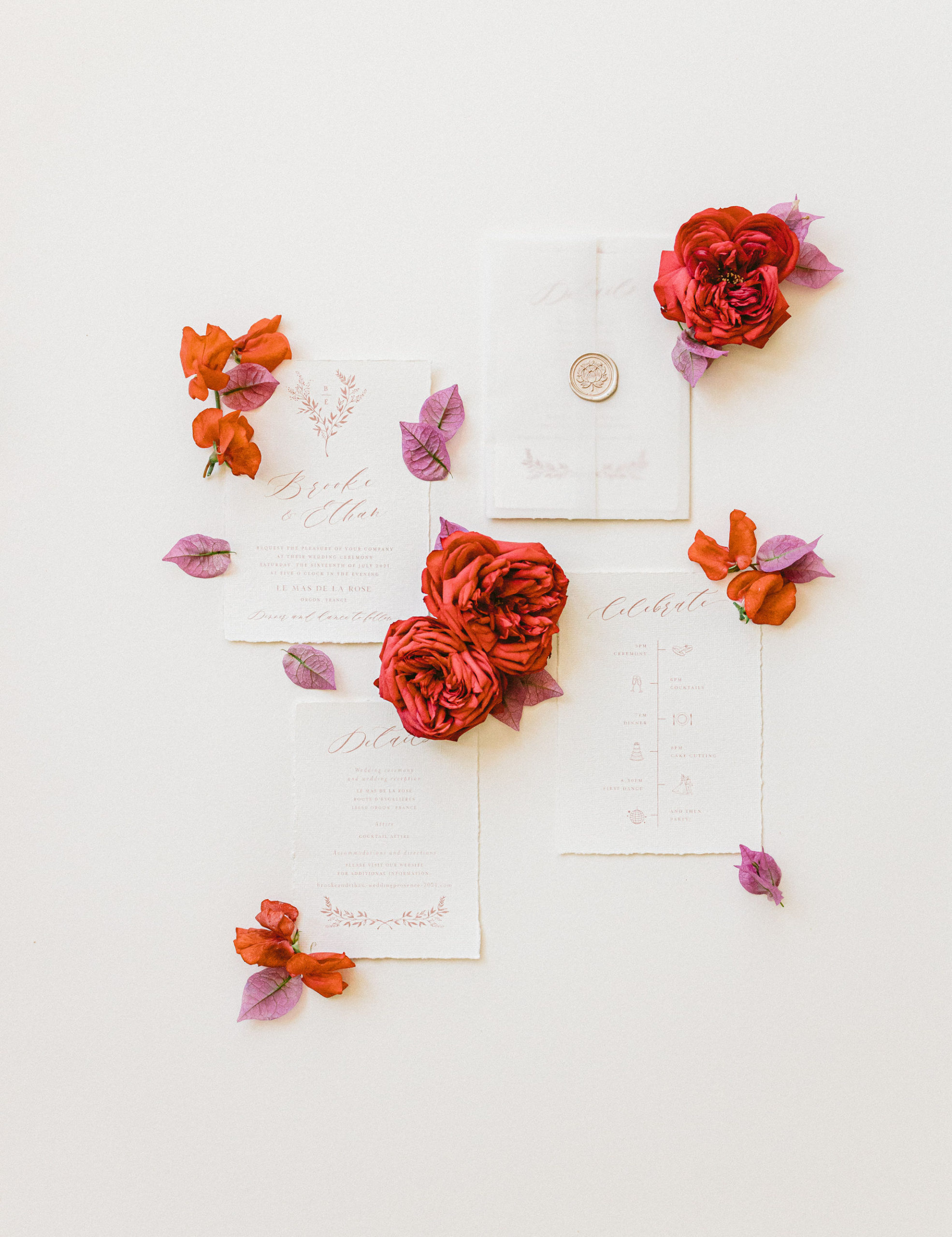 ideas for a wedding in provence wedding stationery bonjour paper