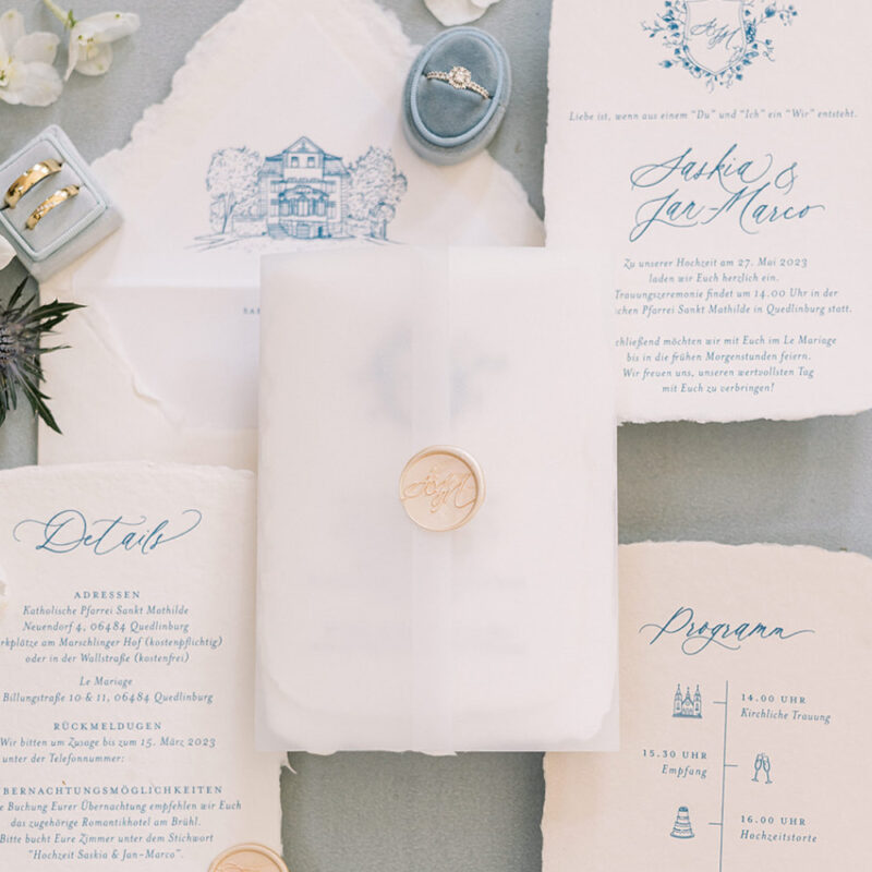 Wedding Stationery Set – Le Mariage