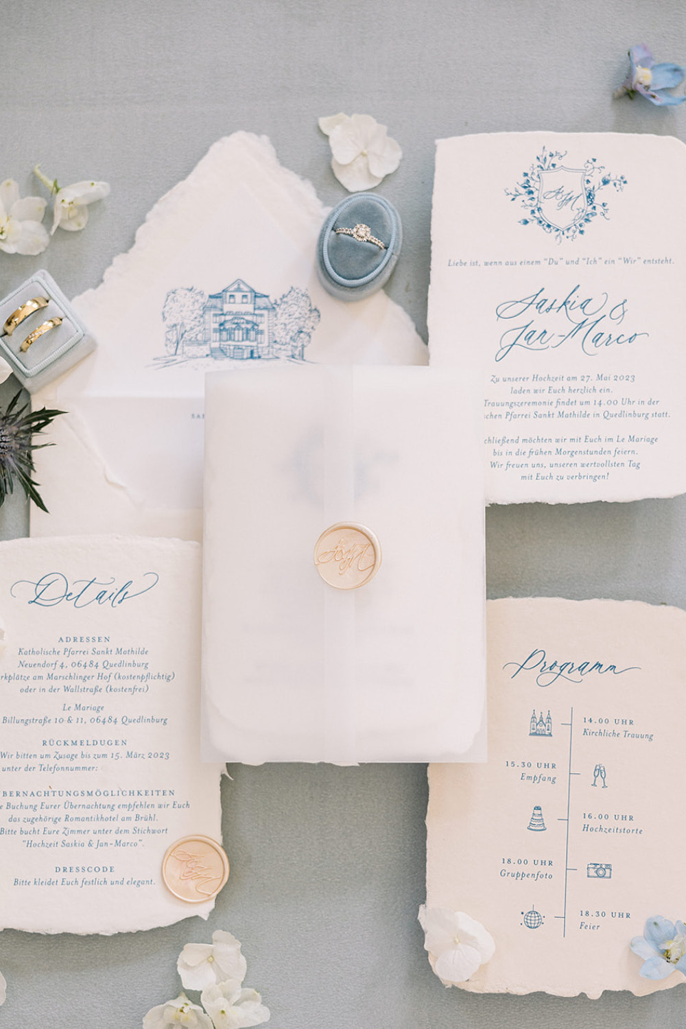 Wedding Stationery Set – Le Mariage