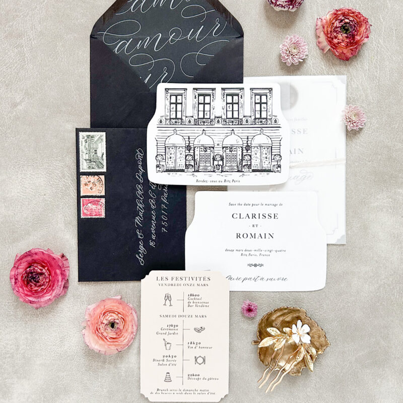 Wedding Stationery Set – Paris