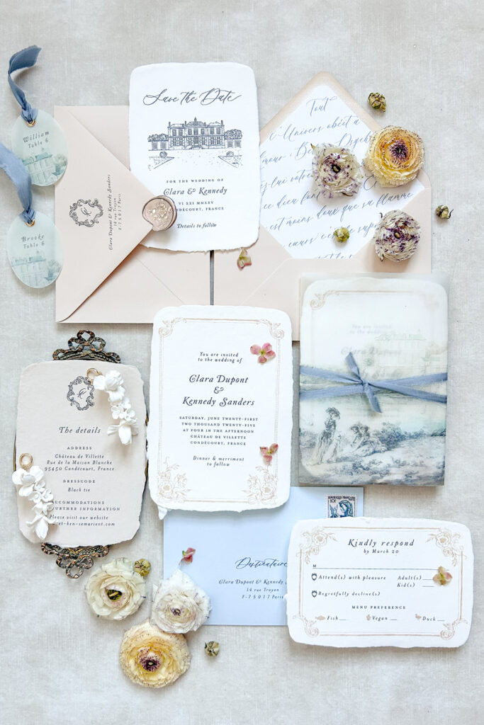 Semi-Custom Wedding Invitations