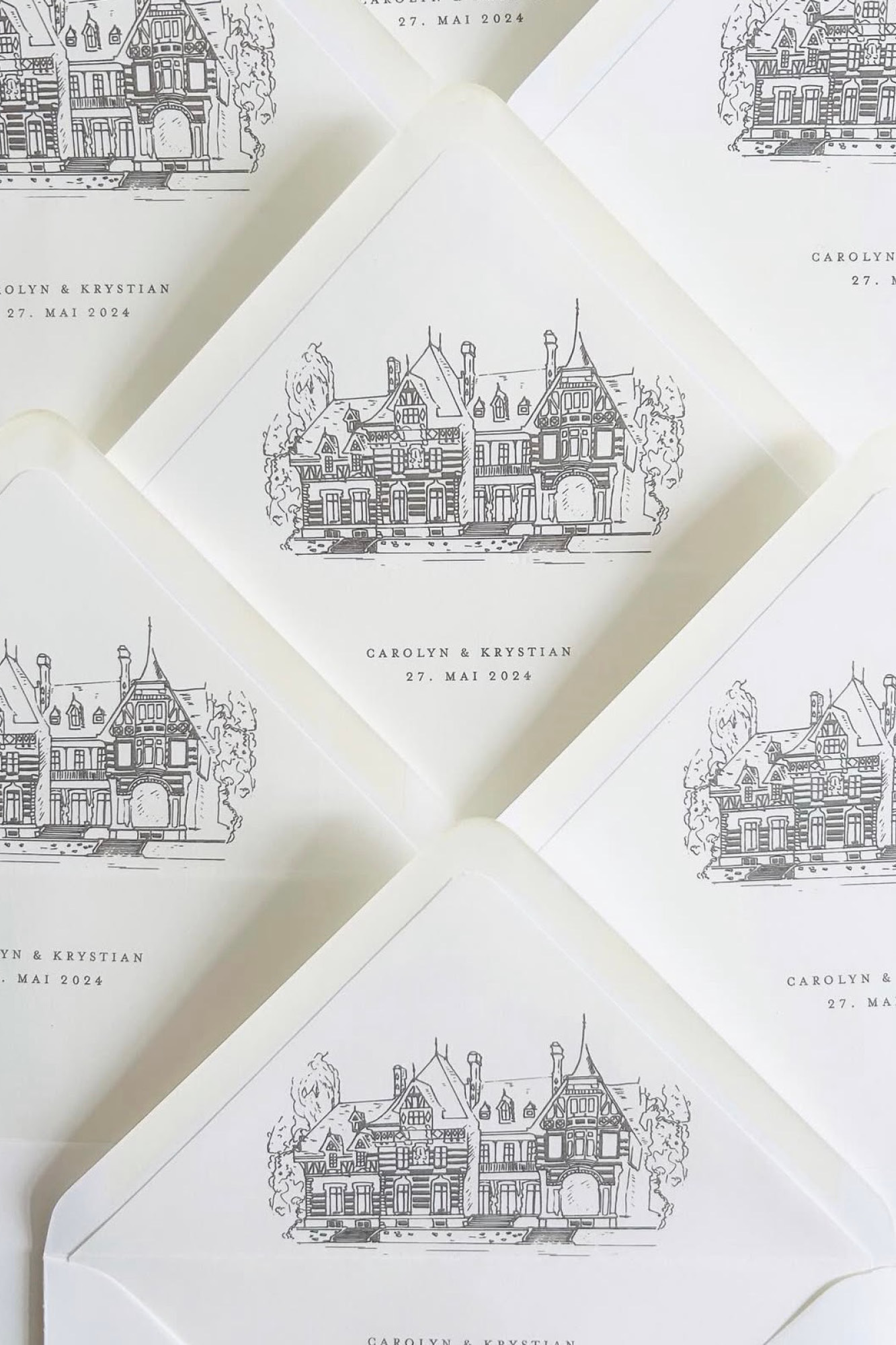 Hochzeitspapeterie Villa Rothschild Frankfurt