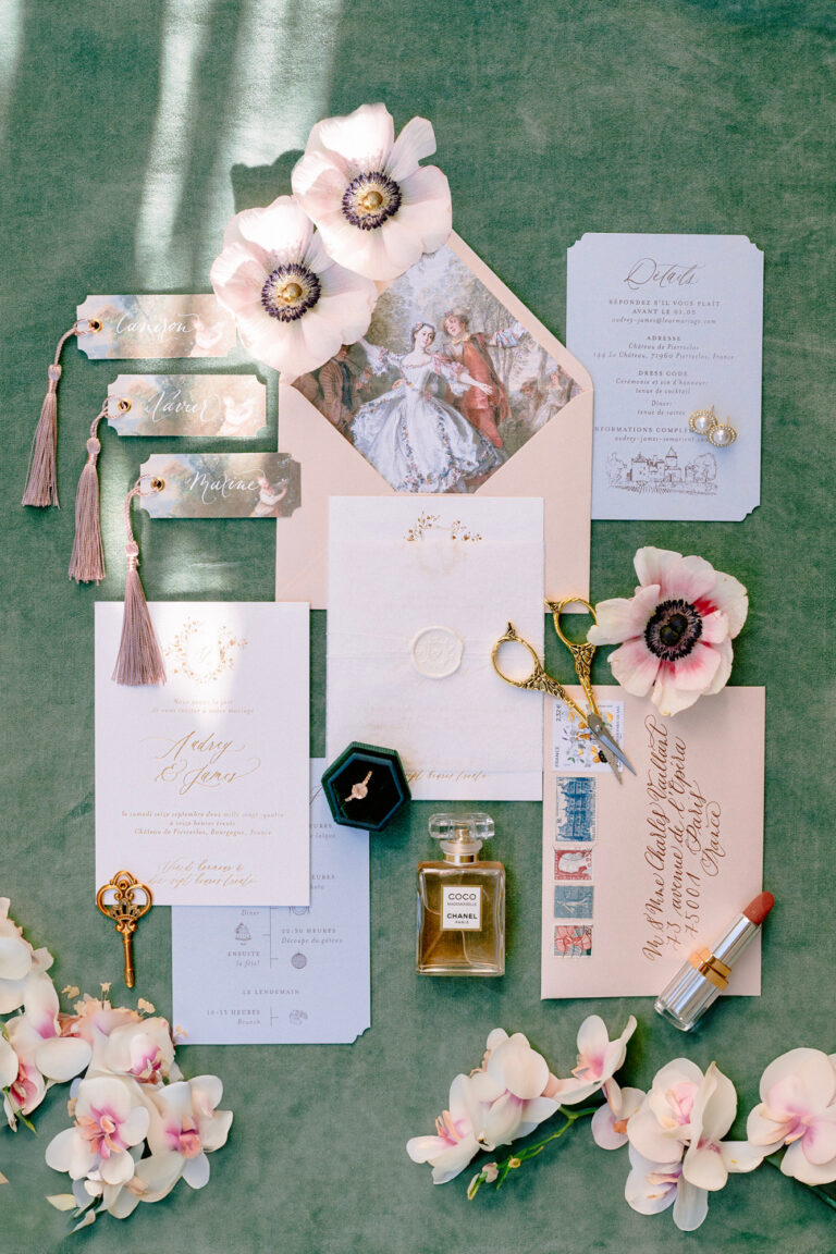 edle Drucktechniken Hochzeitspapeterie