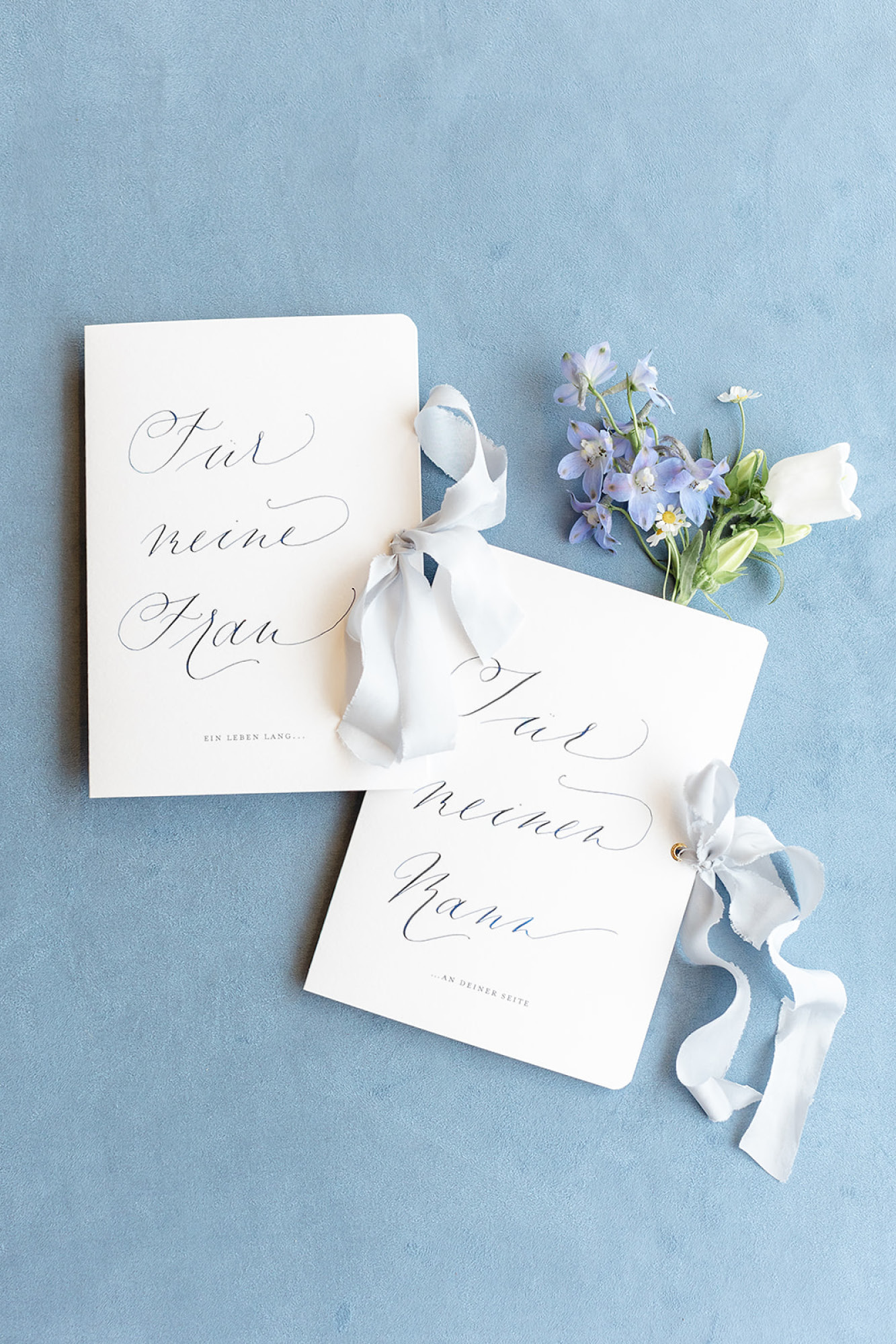 Vow Leaflets Hochzeit