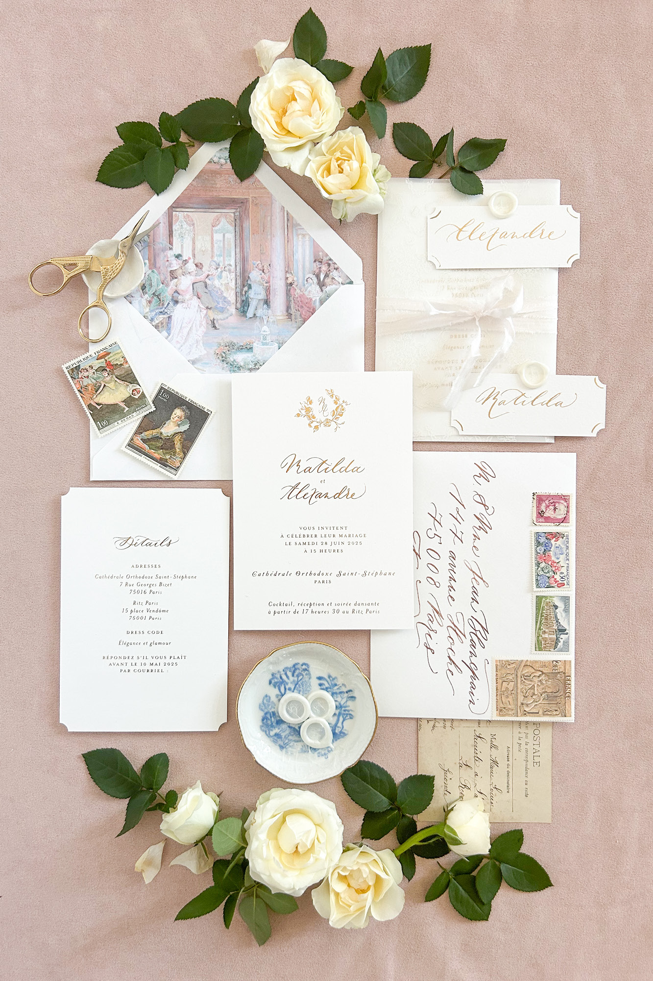 Individuelle Hochzeitspapeterie